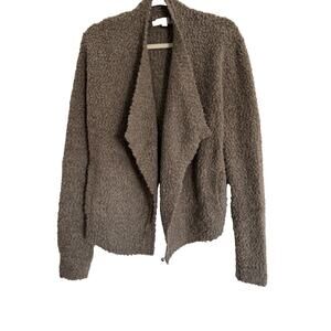 Ann Taylor Loft Open Cardigan Light Brown Size Medium